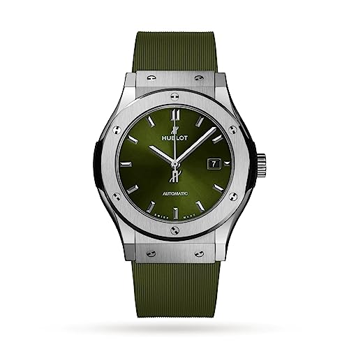 Men's Green Dial Hublot Watch