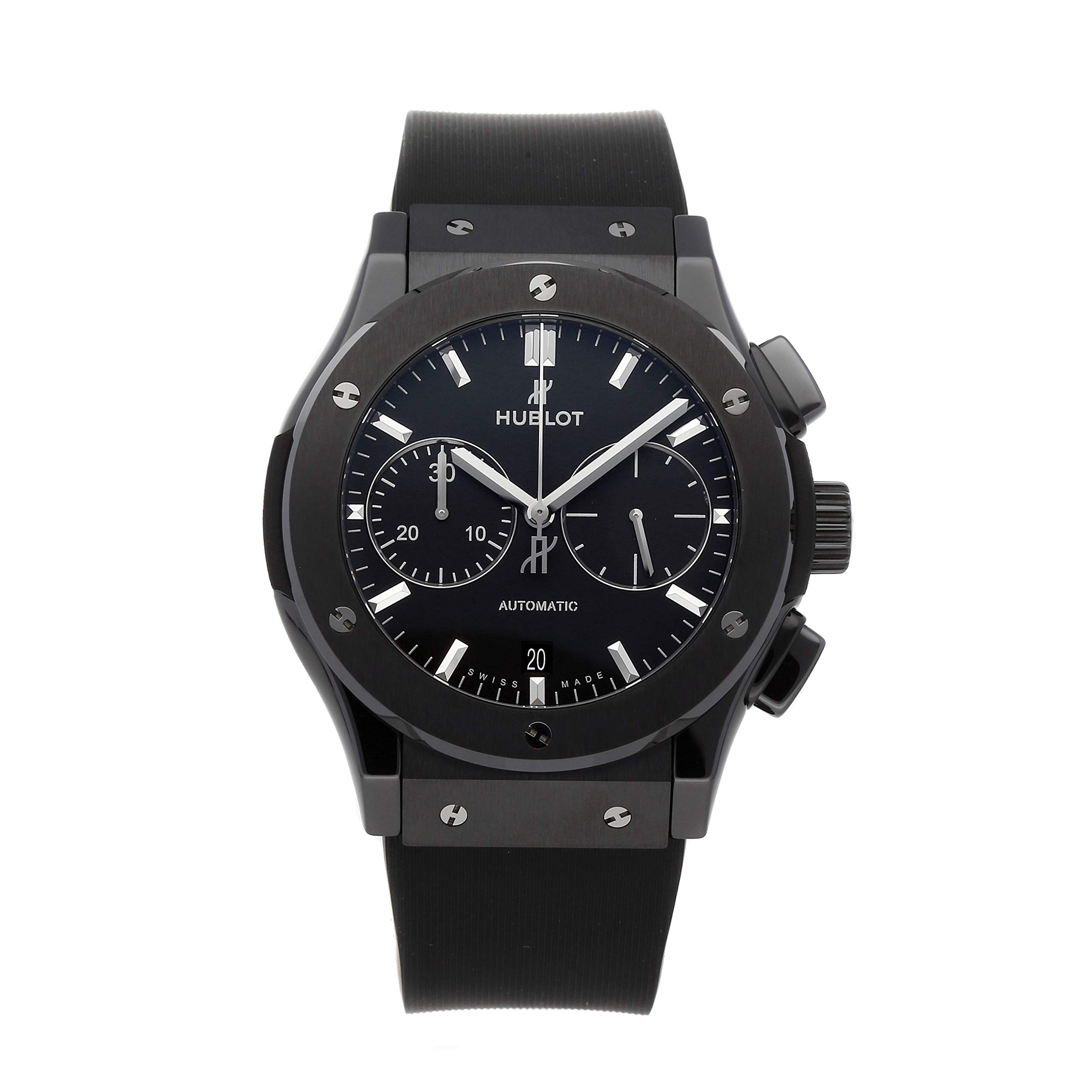 Pre-Owned Hublot Classic Fusion Black Dial Men's Watch